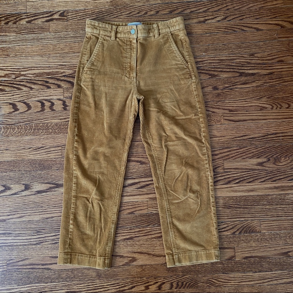 Everlane corduroy straight leg crop